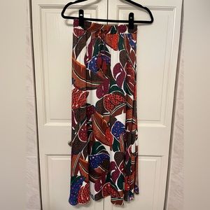 Anthropologie x Farm Rio maxi skirt